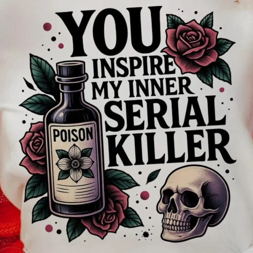 You Inspire My Inner Serial Graphics Tee - Picture 2 of 3